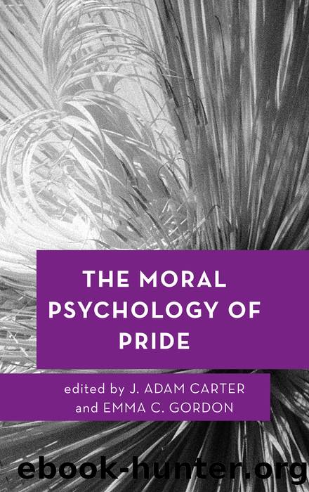 The Moral Psychology of Pride by Unknown