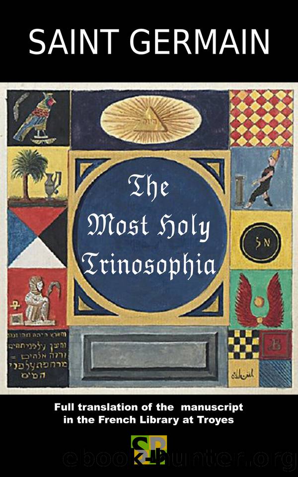 The Most Holy Trinosophia by Germain Saint