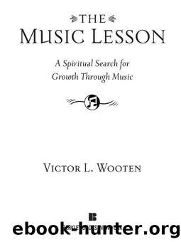 The Music Lesson by Victor L. Wooten