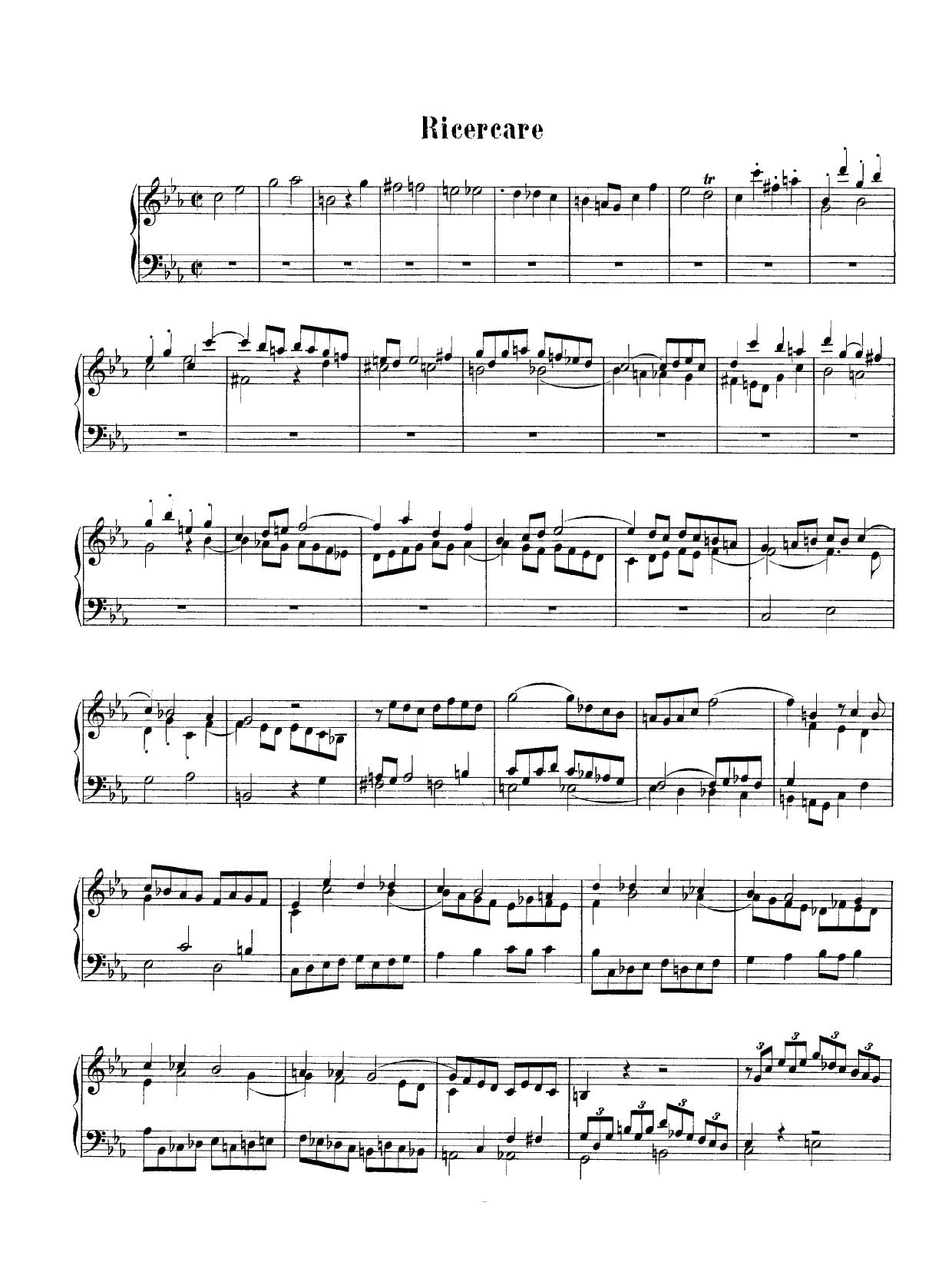 The Musical Offering by Unknown