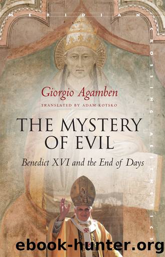 The Mystery of Evil by Giorgio Agamben