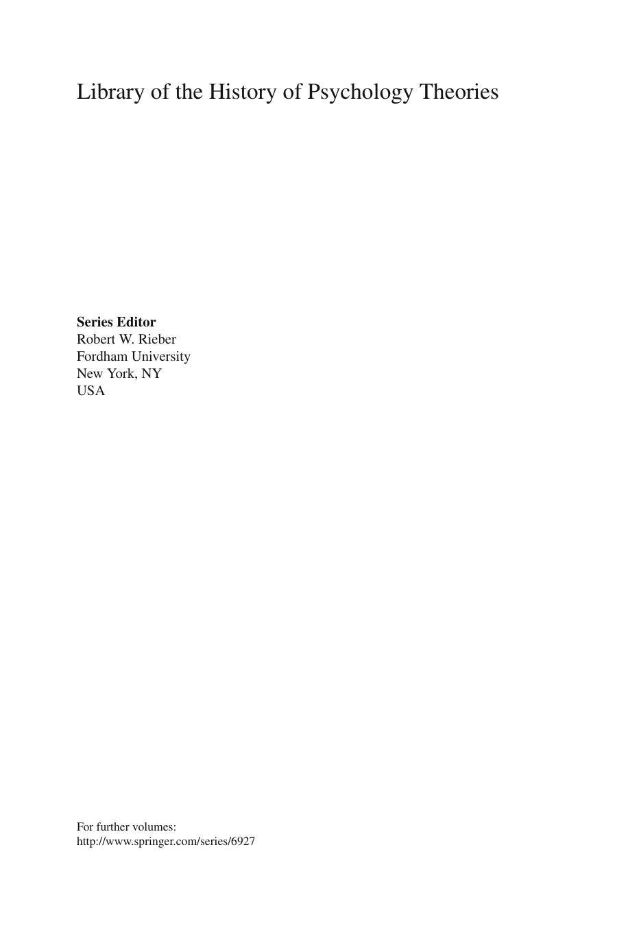 The Mystery of Personality: A History of Psychodynamic Theories by Eugene Taylor (auth.)