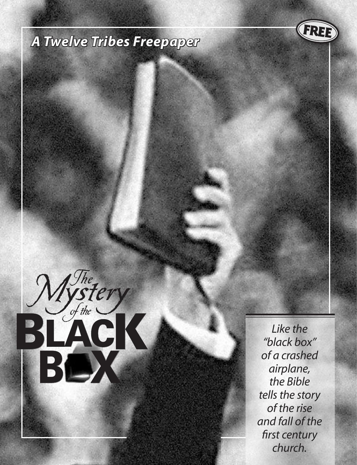 The Mystery of the Black Box by The Twelve Tribes : The Commonwealth of Israel