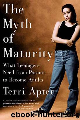 The Myth of Maturity by Terri Apter