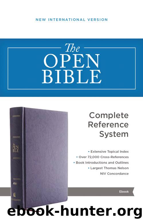 The NIV, Open Bible, eBook by Nelson Thomas
