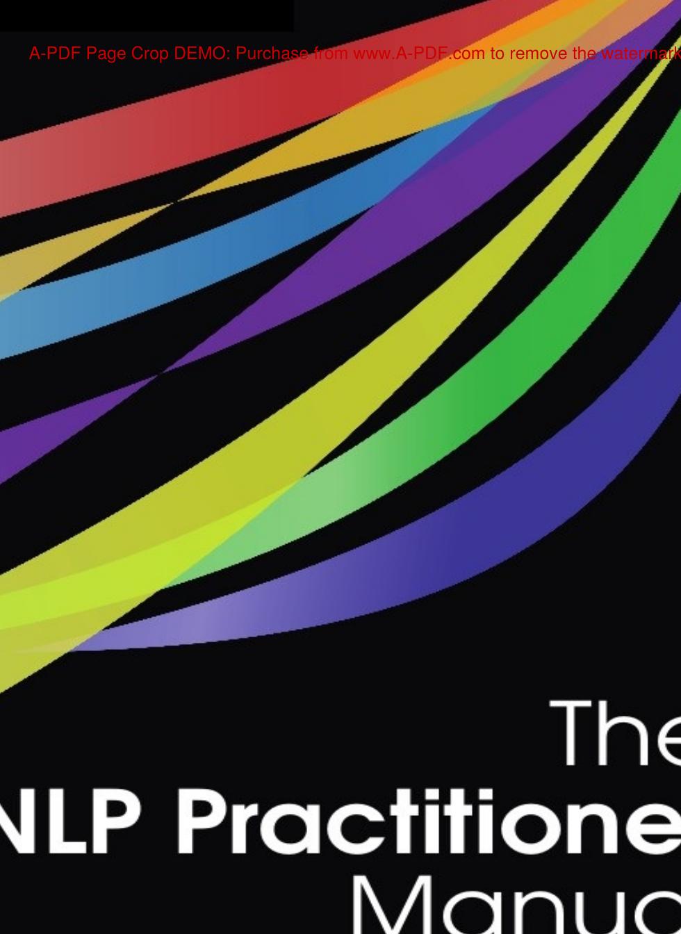 The NLP Practitioner Manual by Peter Freeth