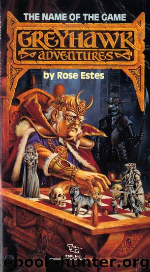 The Name of the Game by Rose Estes