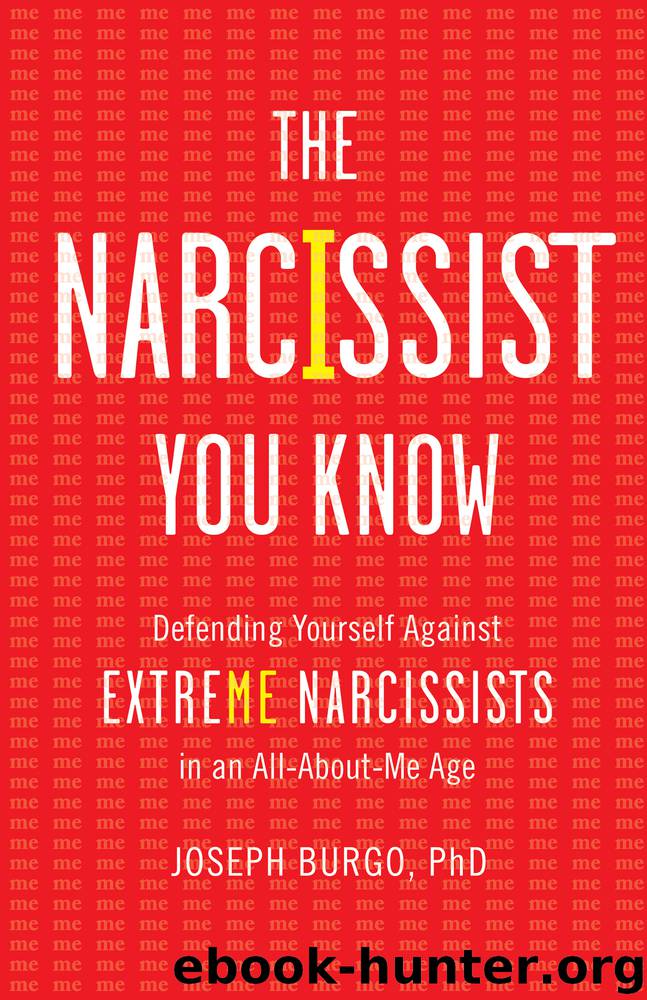The Narcissist You Know by Joseph Burgo