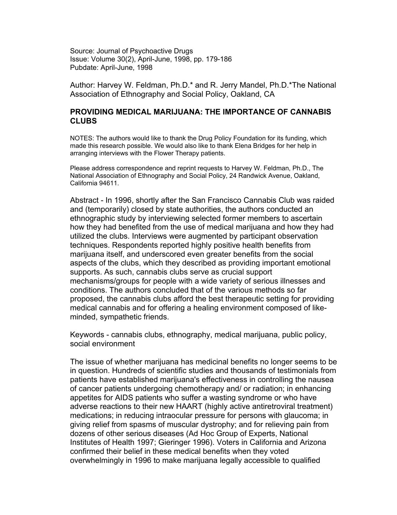 The National Association of Ethnography and Social Policy, Oakl by staff