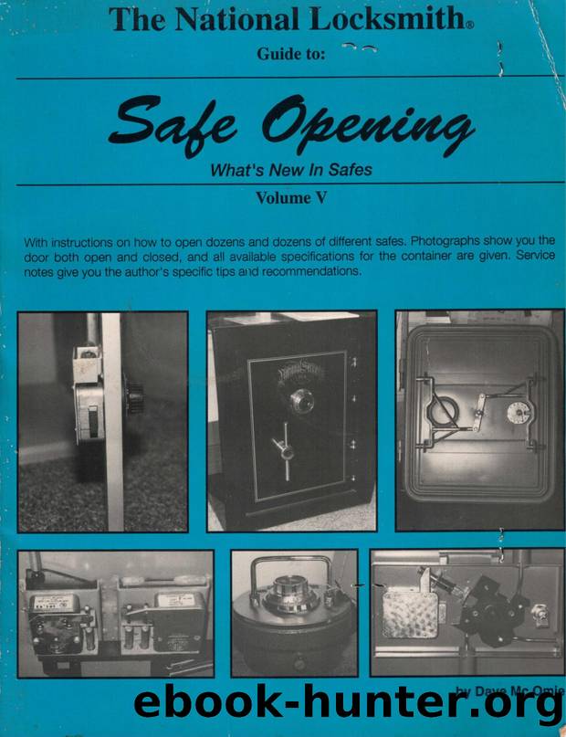 The National Locksmith Guide to Safe Opening by Unknown