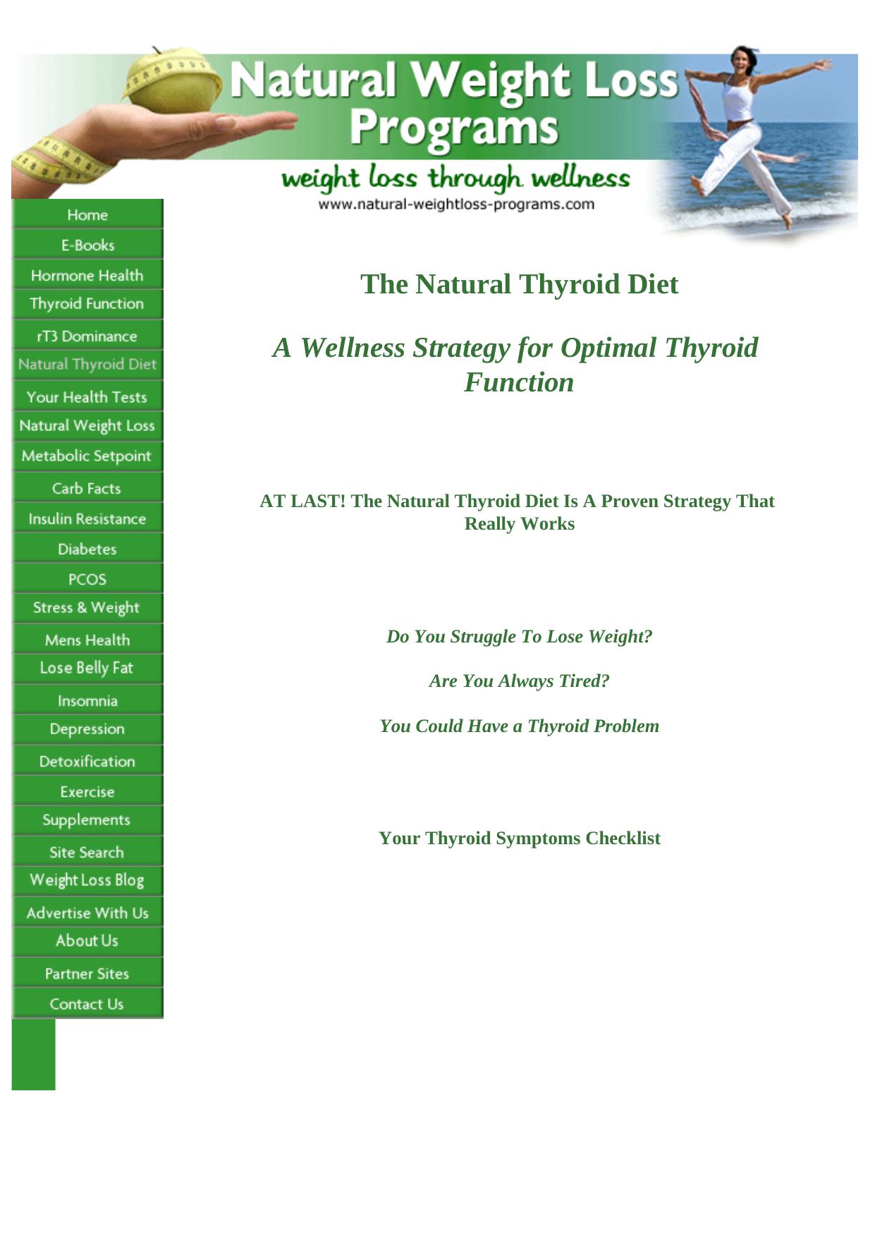 The Natural Thyroid Diet. by Best of Kuszter's Collection