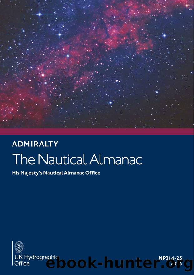 The Nautical Almanac 2025 by UKHO