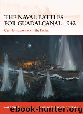 The Naval Battles for Guadalcanal 1942 by Mark Stille
