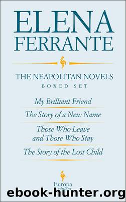 The Neapolitan Novels by Elena Ferrante Boxed Set by Elena Ferrante