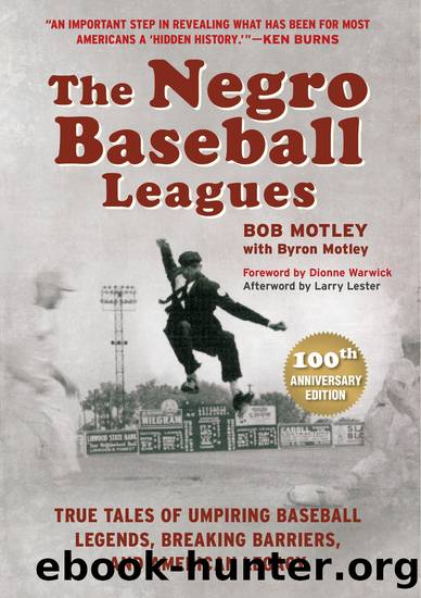 The Negro Baseball Leagues by Bob Motley