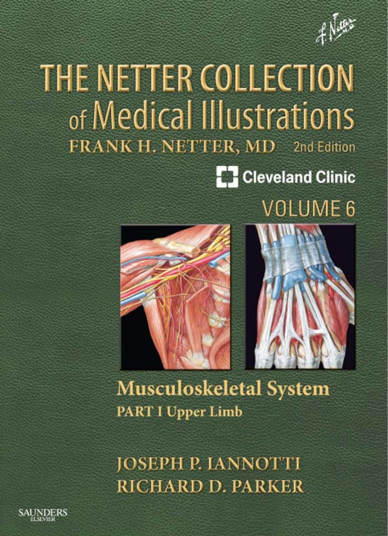 The Netter Collection of Medical Illustrations: Musculoskeletal System, Volume 6, Part I - Upper Limb by Iannotti Joseph P Parker Richard