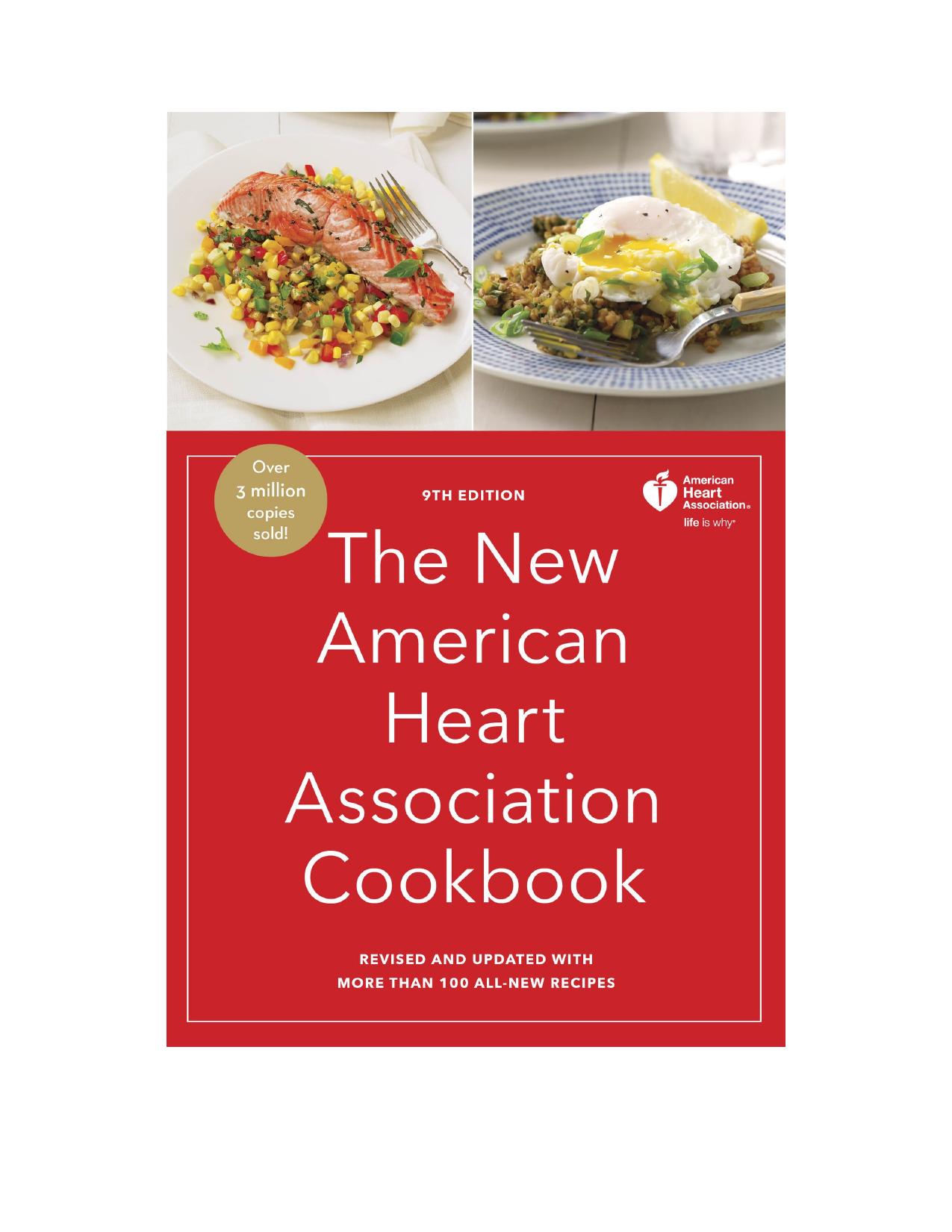 The New American Heart Association Cookbook by American Heart Association