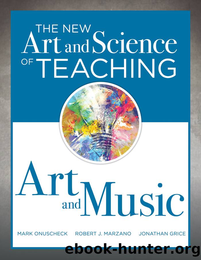 The New Art and Science of Teaching Art and Music by unknow