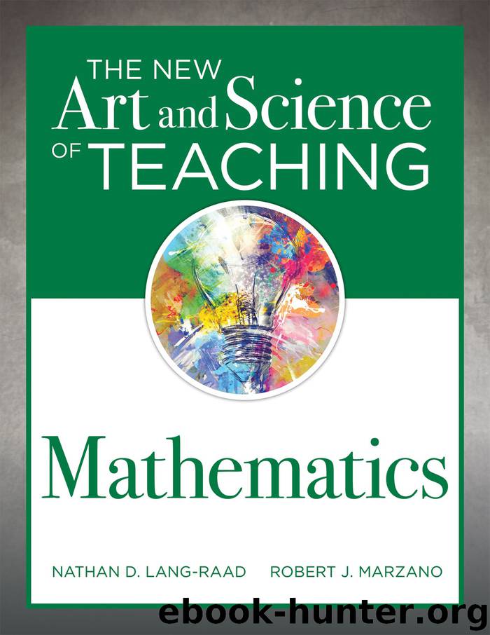The New Art and Science of Teaching Mathematics by Nathan D. Lang-Raad