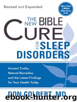 The New Bible Cure for Sleep Disorders by Don Colbert MD