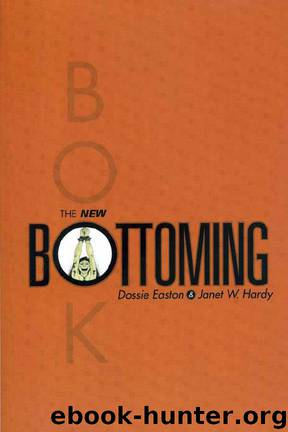The New Bottoming Book by Easton Dossie & Hardy Janet W