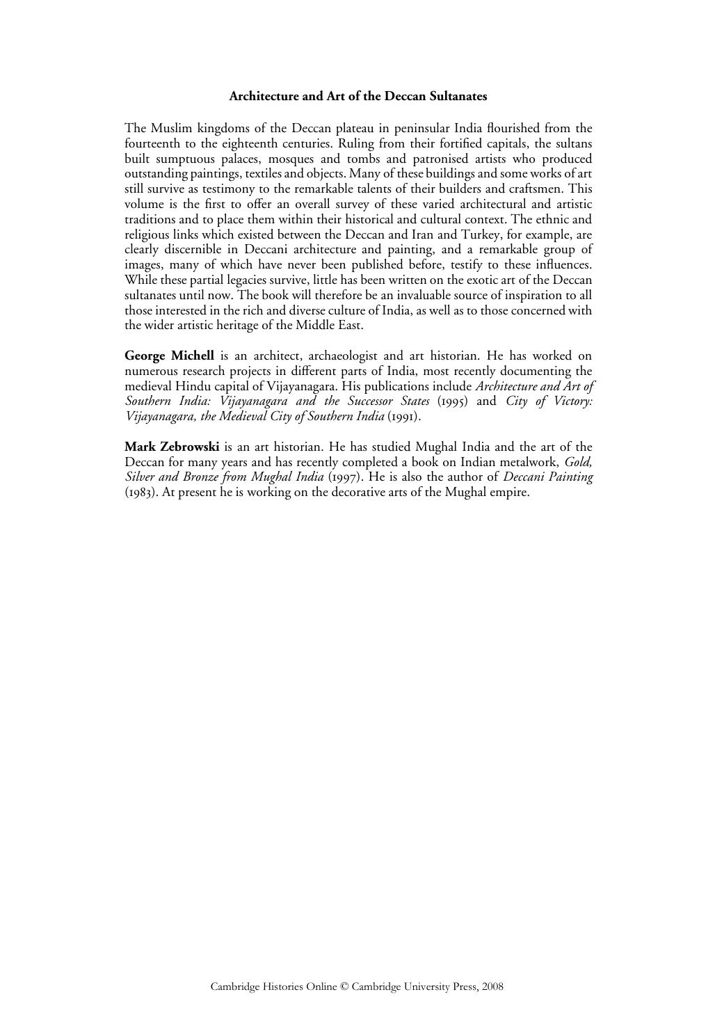 The New Cambridge History of India, Volume 1.7 by Unknown