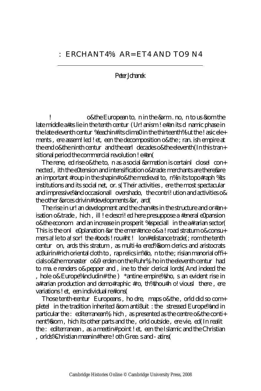 The New Cambridge Medieval History, Volume 3 by Unknown