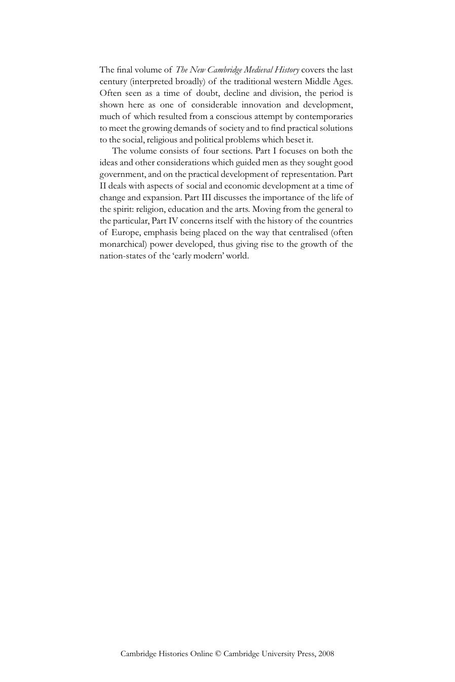 The New Cambridge Medieval History, Volume 7 by Unknown
