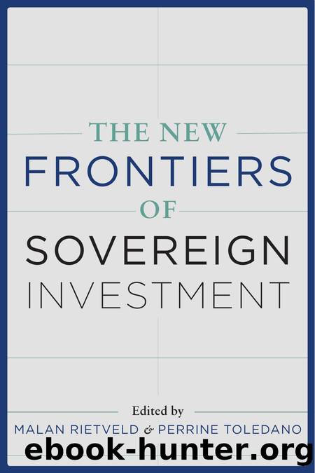 The New Frontiers of Sovereign Investment by Malan Rietveld; Perrine Toledano