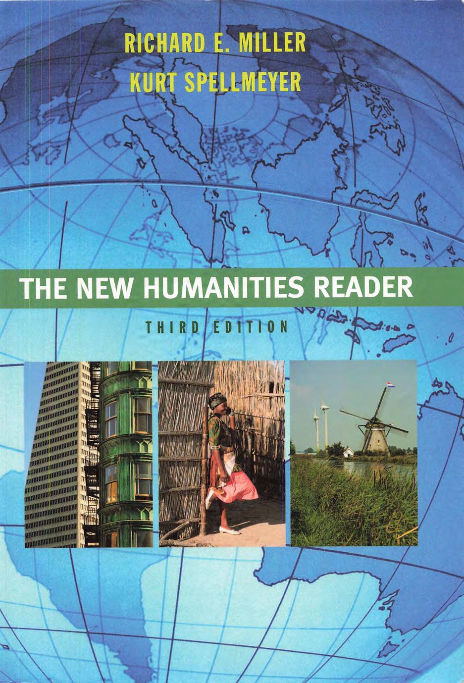 The New Humanities Reader by Richard E. Miller; Kurt Spellmeyer