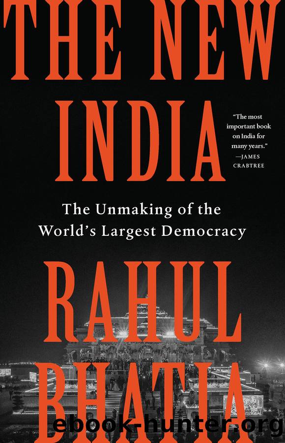 The New India by Rahul Bhatia