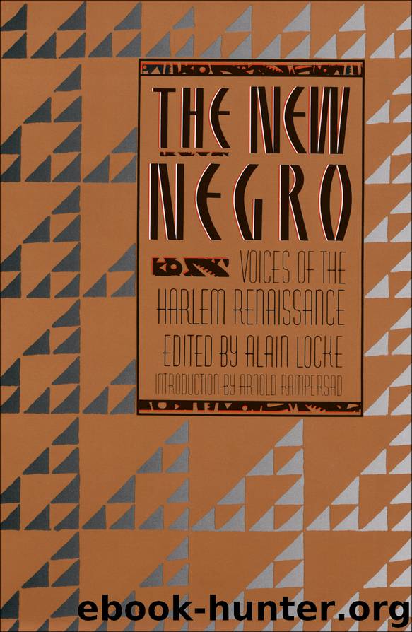 The New Negro by Alain Locke