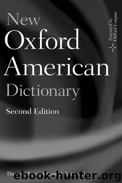 The New Oxford American Dictionary by Erin McKean