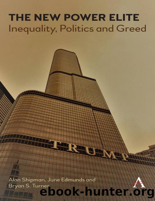 The New Power Elite: Inequality, Politics and Greed (Key Issues in Modern Sociology) by Alan Shipman & June Edmunds & Bryan Turner