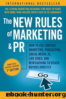 The New Rules of Marketing and PR by David Meerman Scott