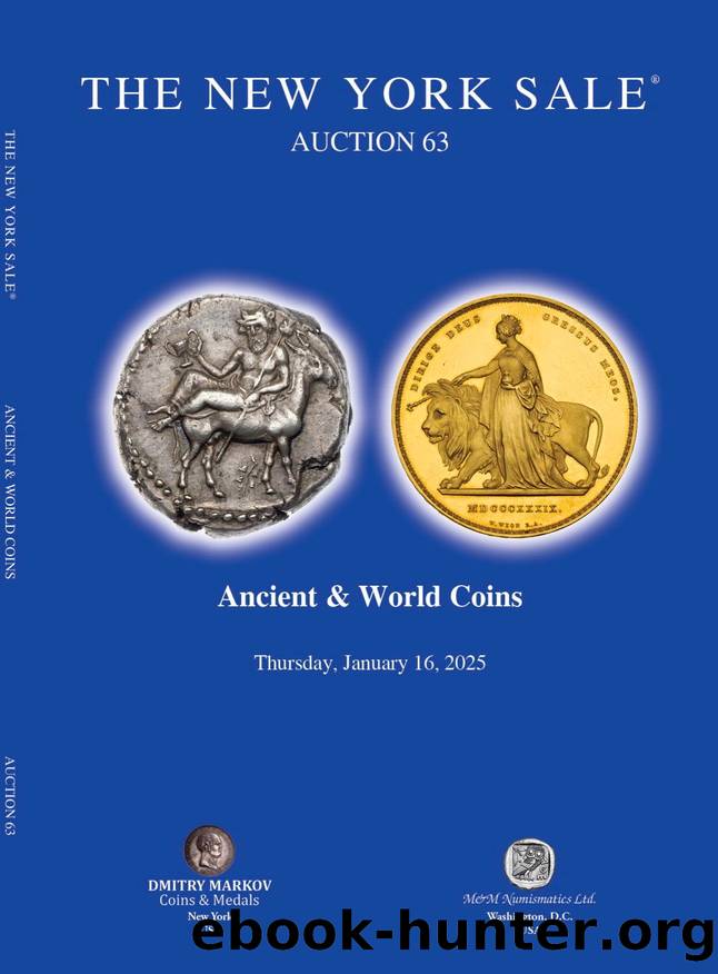 The New York Sale 2025.01.16 Auction 63 World Coins Catalog, Part II by Unknown