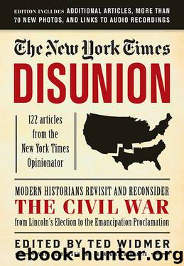 The New York Times Disunion by Ted Widmer
