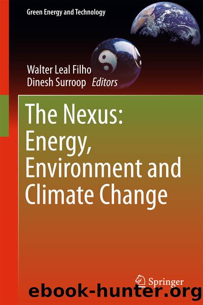 The Nexus: Energy, Environment and Climate Change by Walter Leal Filho & Dinesh Surroop