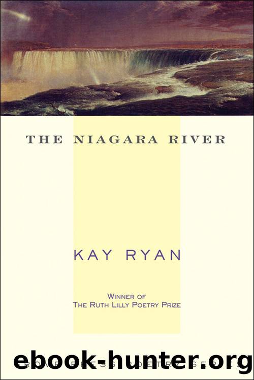 The Niagara River by Kay Ryan
