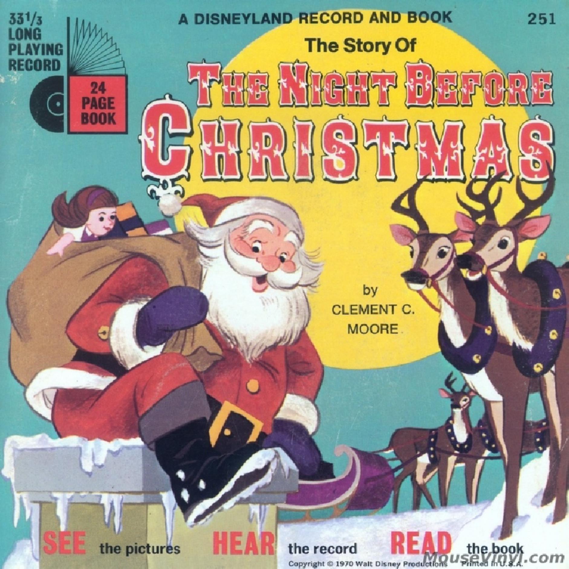 The Night Before Christmas Read Along by Unknown