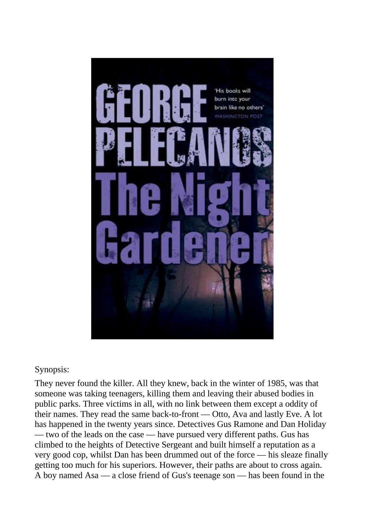 The Night Gardener by George P. Pelecanos