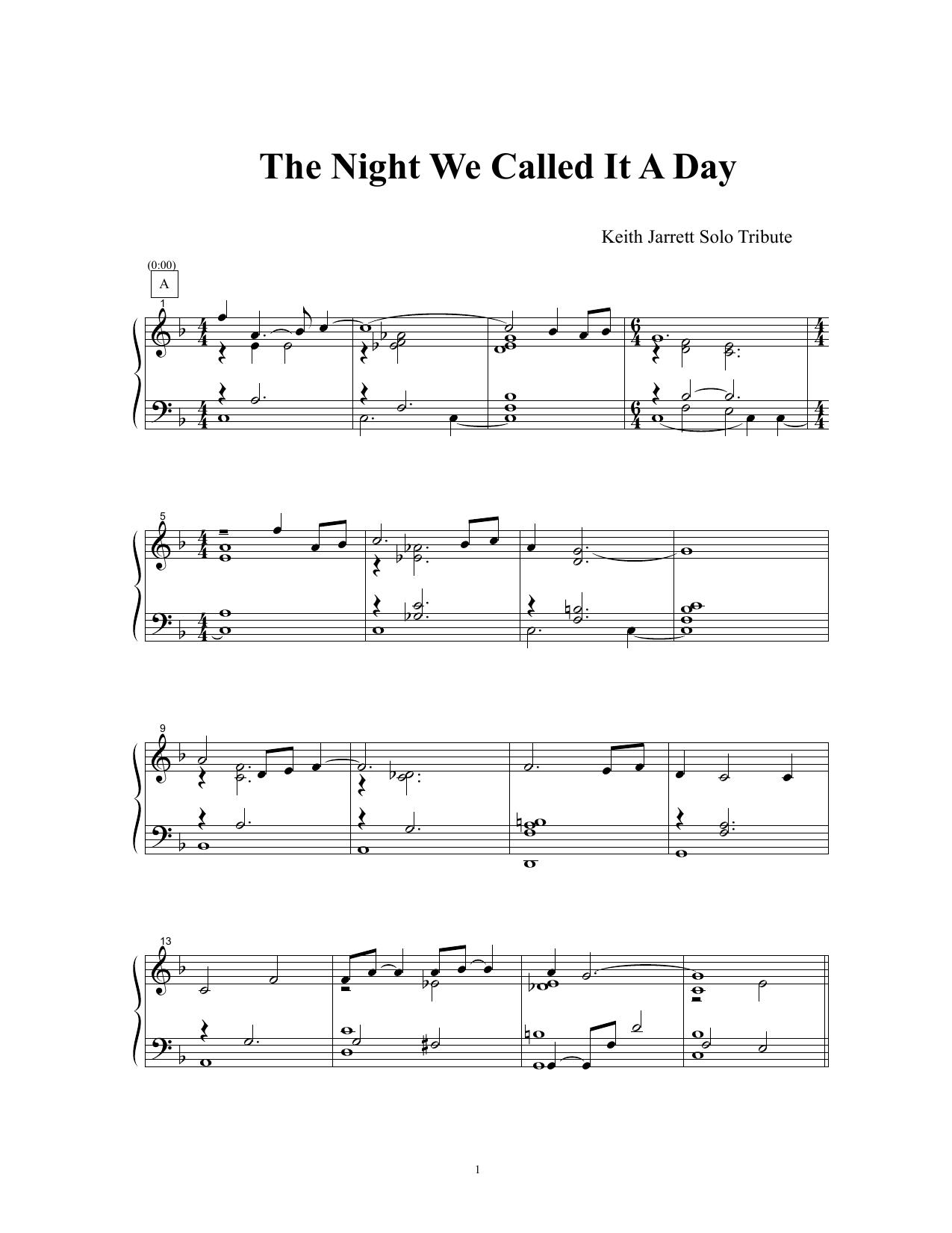The Night We Called It A Day.pdf by Simon