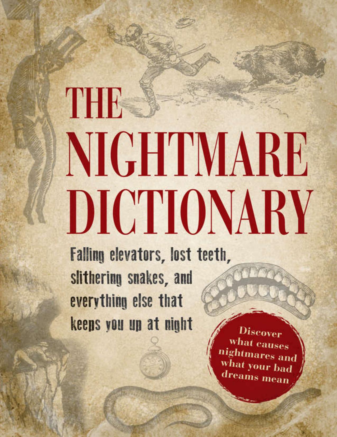 The Nightmare Dictionary by Adams Media