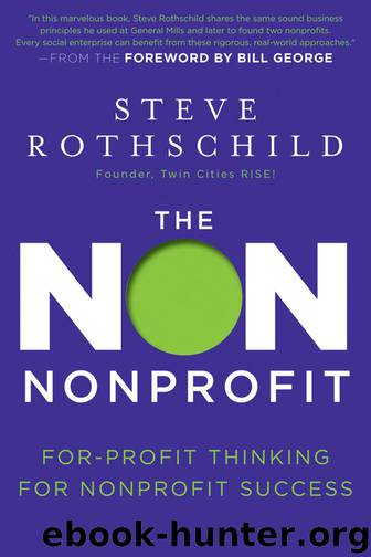 The Non Nonprofit: For-Profit Thinking for Nonprofit Success by Steve Rothschild