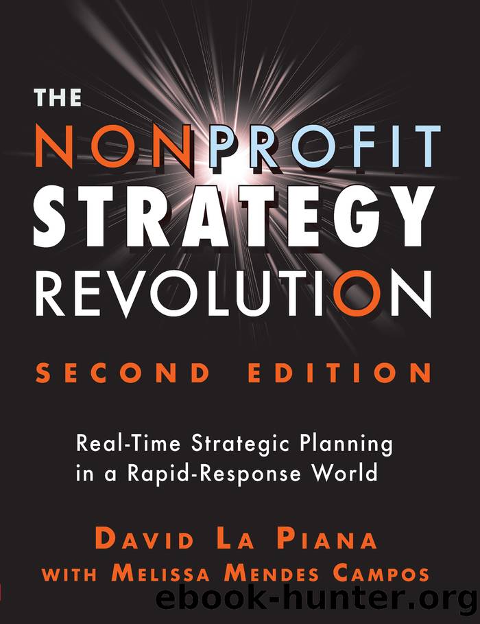 The Nonprofit Strategy Revolution by David La Piana