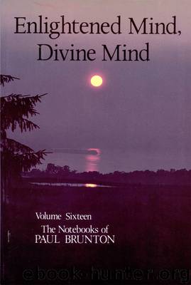 The Notebooks of Paul Brunton 16 - Enlightened Mind, Divine Mind by Paul Brunton