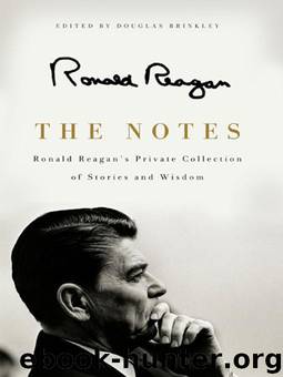 The Notes by Ronald Reagan