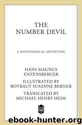 The Number Devil by Hans Magnus Enzensberger