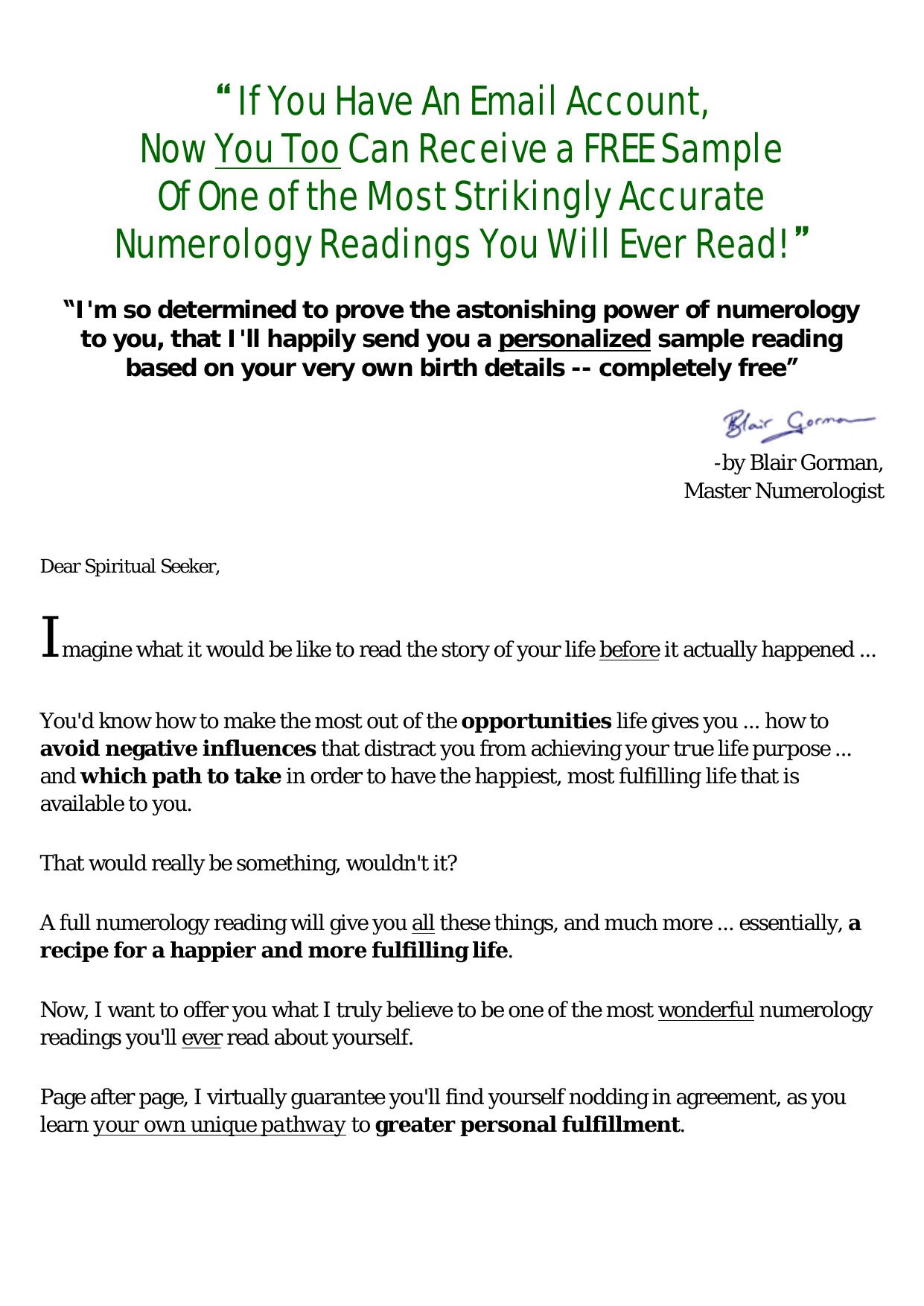 The Numerologist. by Best of Kuszter's Collection