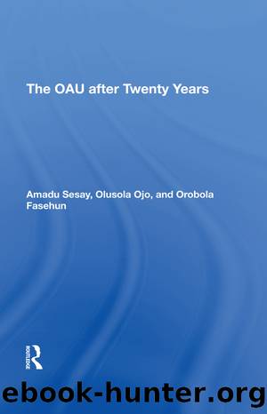 The Oau After Twenty Years by Amadu Sesay